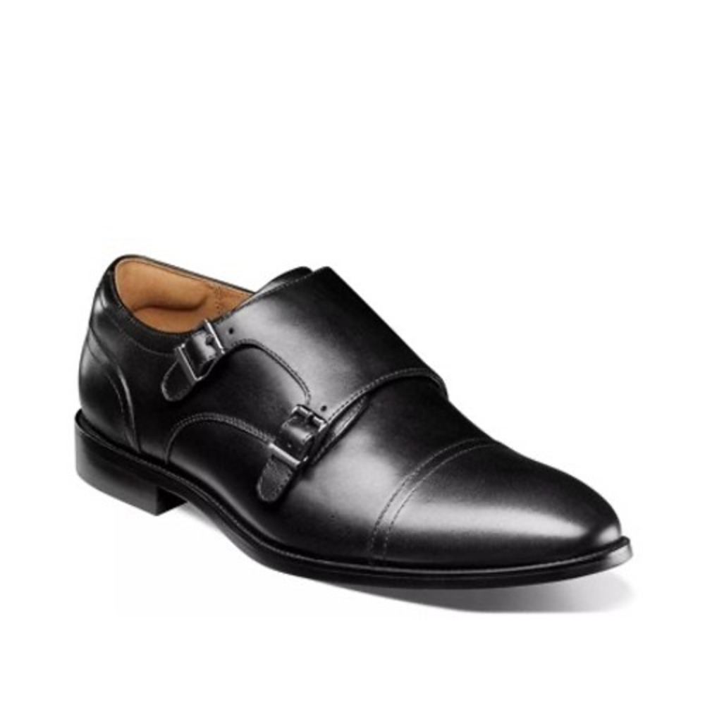 Florsheim Rucci Monk Strap Slip-On Learher Men's Dress Shoes Sz 11 New